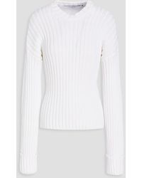 IRO - Lonica Ribbed Cotton-blend Sweater - Lyst