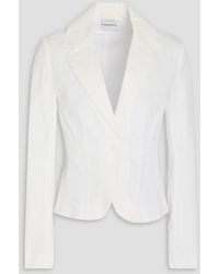 Claudie Pierlot - Blazer aus seersucker aus einer baumwollmischung - Lyst
