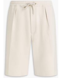 Sandro - Stretch-Jersey Drawstring Shorts - Lyst