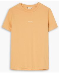 Holzweiler - Suzana Printed Cotton-jersey T-shirt - Lyst