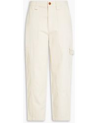 Alex Mill - Phoebe Cropped High-rise Tapered Jeans - Lyst