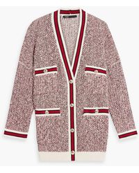 Maje Visidore Cotton-blend Tweed Jacket 