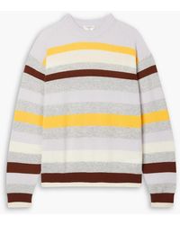Lafayette 148 New York - Striped Cashmere Sweater - Lyst