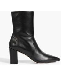Stuart Weitzman - Linaria 75 Leather Ankle Boots - Lyst