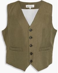 Alex Mill - Knotted Twill Vest - Lyst