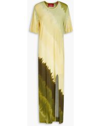 F.R.S For Restless Sleepers - Muse Tie-dyed Jersey Maxi Dress - Lyst
