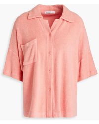 Stateside - Supima Cotton And Modal-blend Fleece Shirt - Lyst