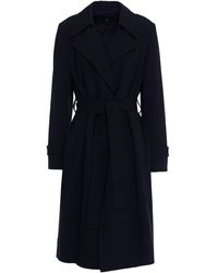 theory crepe trench coat