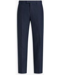 Sandro - Slim-fit Linen Suit Pants - Lyst