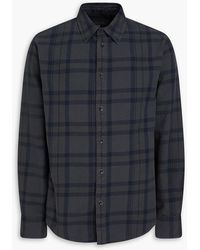 Rag & Bone - Checked Cotton-Flannel Shirt - Lyst