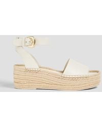Vince - Belisa Leather Espadrille Wedge Sandals - Lyst