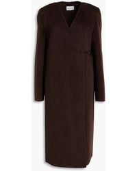 Loulou de Saison - Banie Brushed Wool And Cashmere-Blend Coat - Lyst