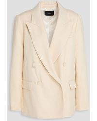 JOSEPH - Jaden Double-Breasted Twill Blazer - Lyst
