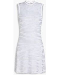 Missoni - Metallic Jacquard-knit Mini Dress - Lyst