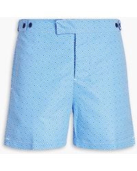 Frescobol Carioca - Mid-length Printed Swim Shorts - Lyst
