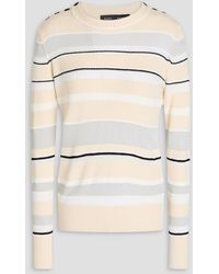 Proenza Schouler - Judy gestreifter pullover aus rippstrick - Lyst