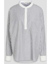 Alex Mill - Jo Striped Cotton-poplin Shirt - Lyst
