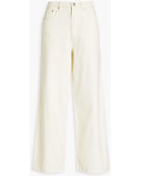 Meadows - Heather High-rise Wide-leg Jeans - Lyst
