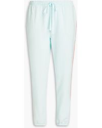 DKNY - Appliquéd Cotton-blend Jersey Pajama Pants - Lyst