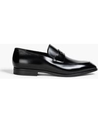 Bally - Limao Glossed-Leather Penny Loafers - Lyst