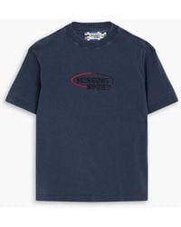 Missoni - T-shirt aus baumwoll-jersey mit stickereien - Lyst