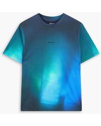 Paul Smith - Printed Cotton-jersey T-shirt - Lyst