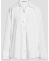 Palmer//Harding - Cotton-poplin Shirt - Lyst