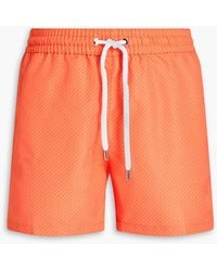 Frescobol Carioca - Short-length Printed Swim Shorts - Lyst