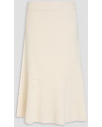JOSEPH - Ribbed Linen-Blend Skirt - Lyst