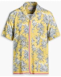 Orlebar Brown - Maitan Printed Woven Shirt - Lyst