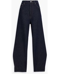TOTEME - High-rise Barrel-leg Jeans - Lyst