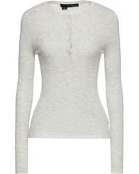 360cashmere Cambria Knitted Top - Grey