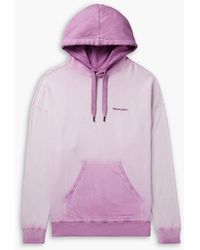 Isabel Marant - Malek Logo-Embroidered Cotton-Jersey Hoodie - Lyst