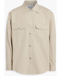FRAME - Cotton-sateen Shirt - Lyst