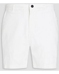 Onia - Slim-fit Linen-blend Shorts - Lyst