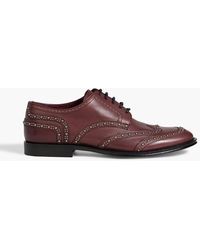 Dolce & Gabbana - Studded Leather Brogues - Lyst