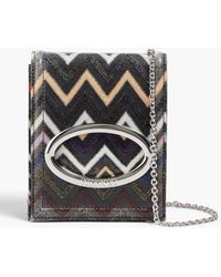 Missoni - Metallic Crochet-knit Shoulder Bag - Lyst