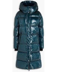 Herno - Quilted Shell Hooded Down Coat - Lyst
