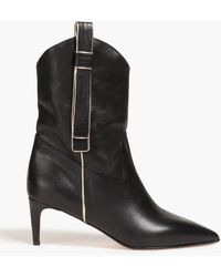 Red(V) - Leather Ankle Boots - Lyst