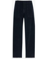 Nili Lotan - Jenna Cropped Cotton-blend Corduroy Slim-leg Pants - Lyst