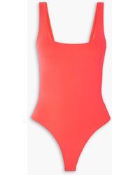 GOOD AMERICAN - Scuba Modern Stretch Thong Bodysuit - Lyst