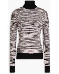 Missoni - Space-dyed Wool Turtleneck Sweater - Lyst
