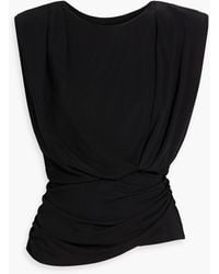 Jonathan Simkhai - Daton Ruched Stretch-Jersey Top - Lyst