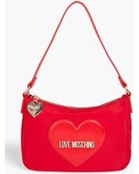 Love Moschino - Appliquéd Shell Shoulder Bag - Lyst