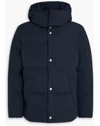 Sandro - Quilted Shell Hooded Jacket - Lyst