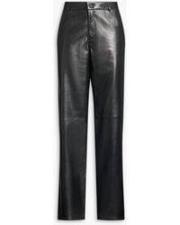 Arma - Polly Leather Wide-leg Pants - Lyst