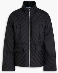 Ganni - Quilted Ripstop Jacket - Lyst