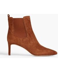 Veronica Beard - Suede Ankle Boots - Lyst