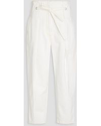 3.1 Phillip Lim - Cropped High-rise Tapered Jeans - Lyst