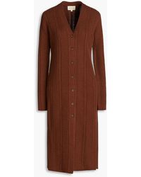 Loulou Studio - Boden Cable-knit Wool And Cashmere-blend Midi Dress - Lyst